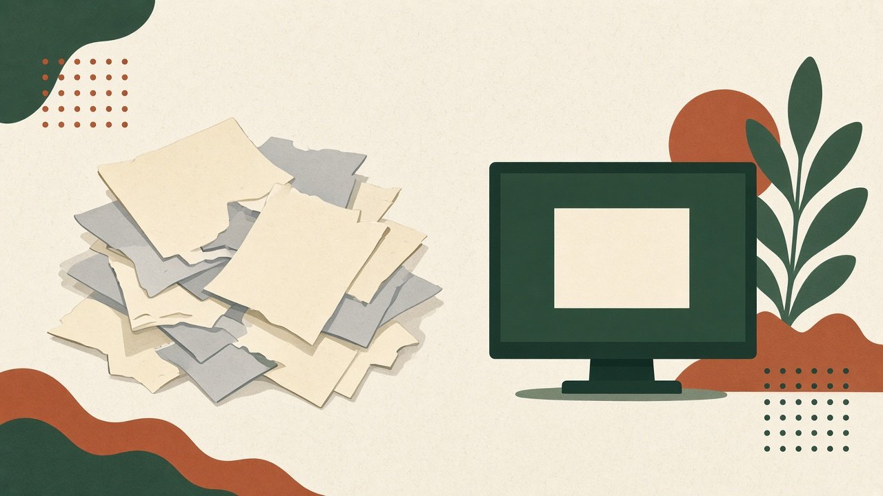 Less paper, fewer tools, less cost